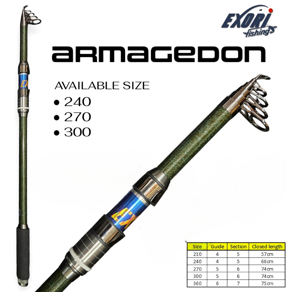 joran telescopic EXORI ARMAGEDON