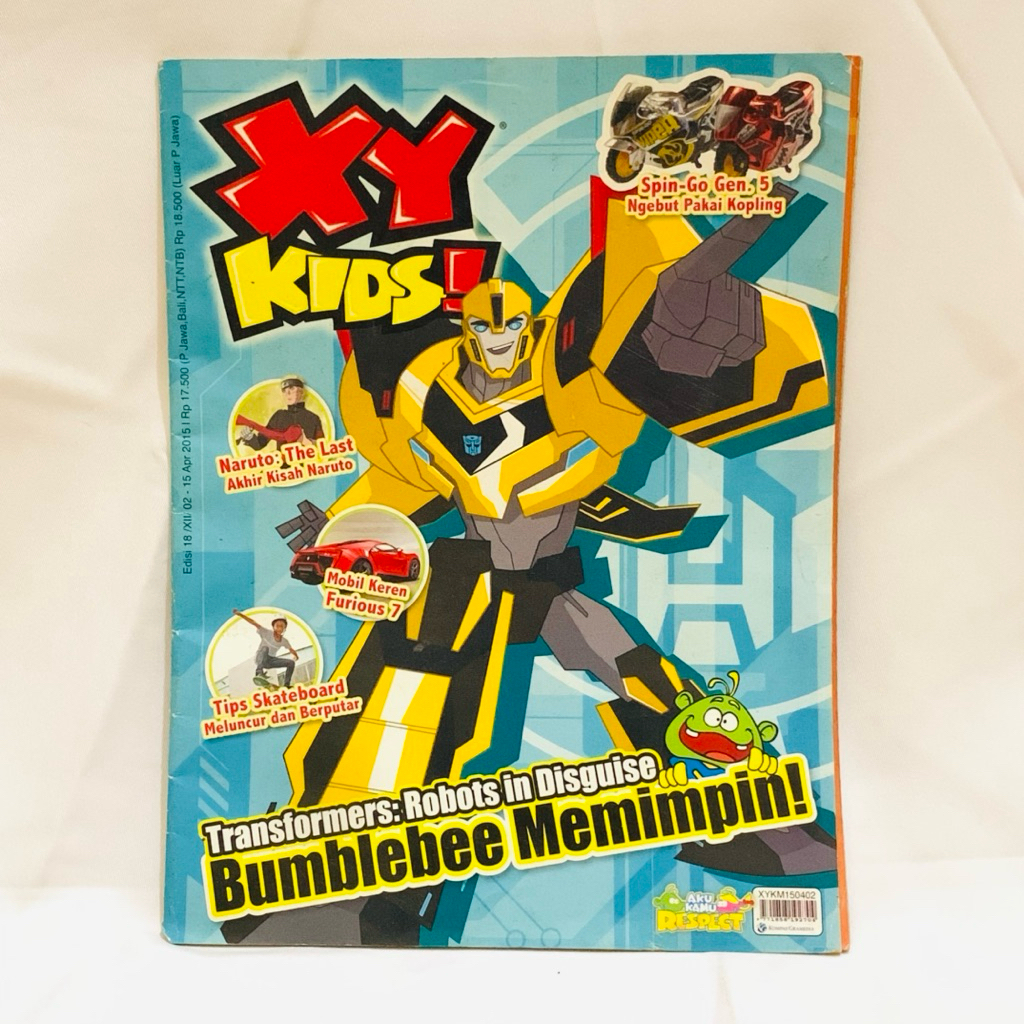 MAJALAH ANAK || XY KIDS -  BUMBLEBEE MEMIMPIN