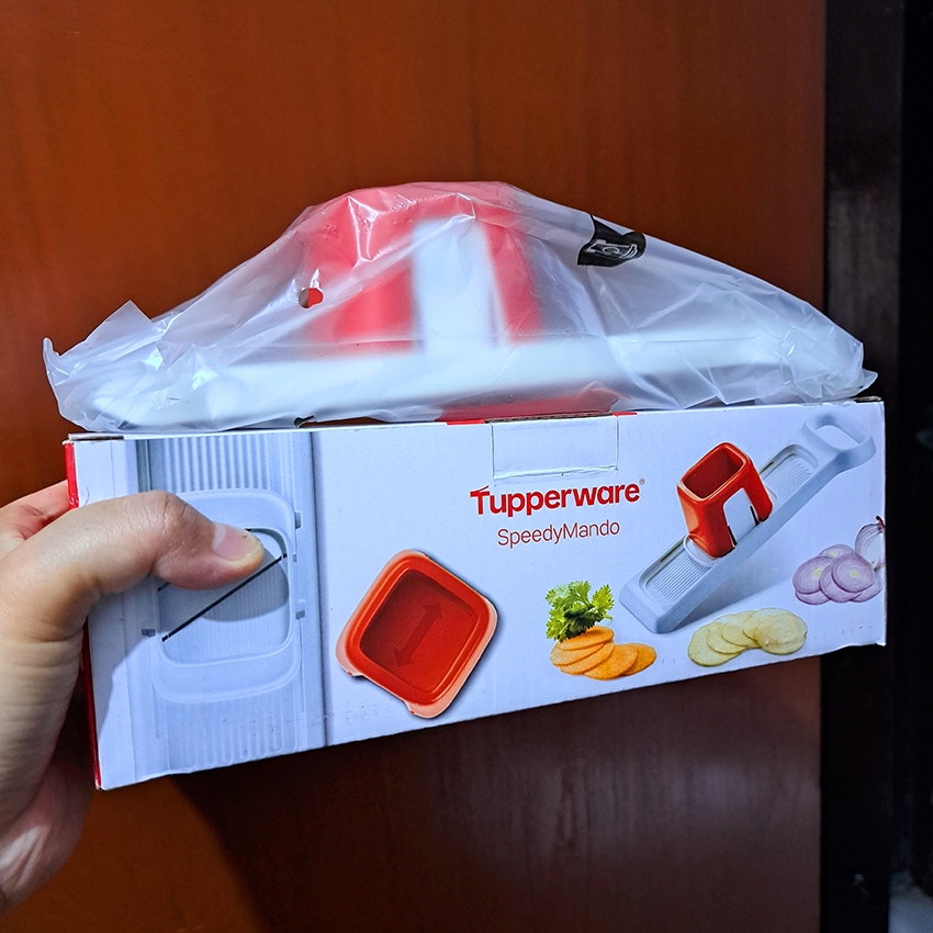 Speedy Mando Tupperware Malaysia Alat Pencacah Rempah-rempah Pengiris Bawang Pemotong Cabai PROMO JU