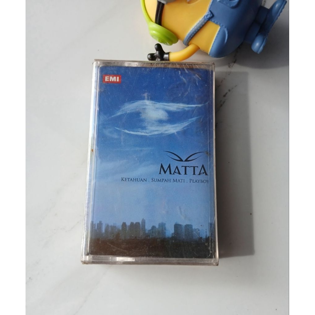 kaset pita matta band segel