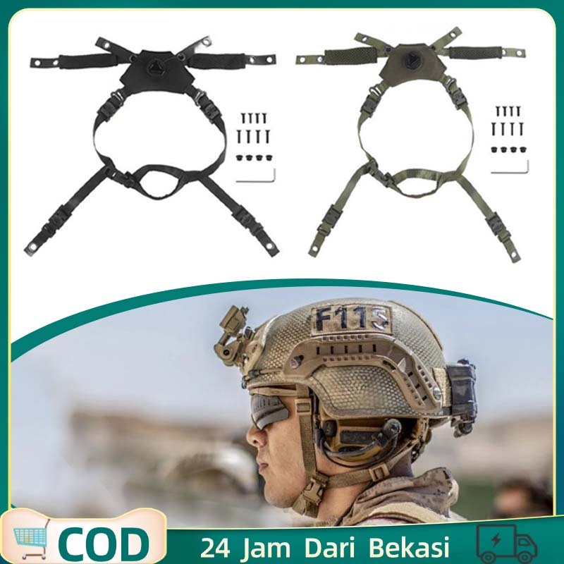 Tali Helm Perlengkapan Helm Tactical Aksesoris Helm Tactical Chin Strap Helm Safety