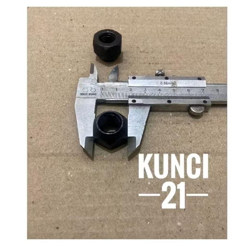 mur nut roda L300 kijang TAFT m12x1,5 kunci 21