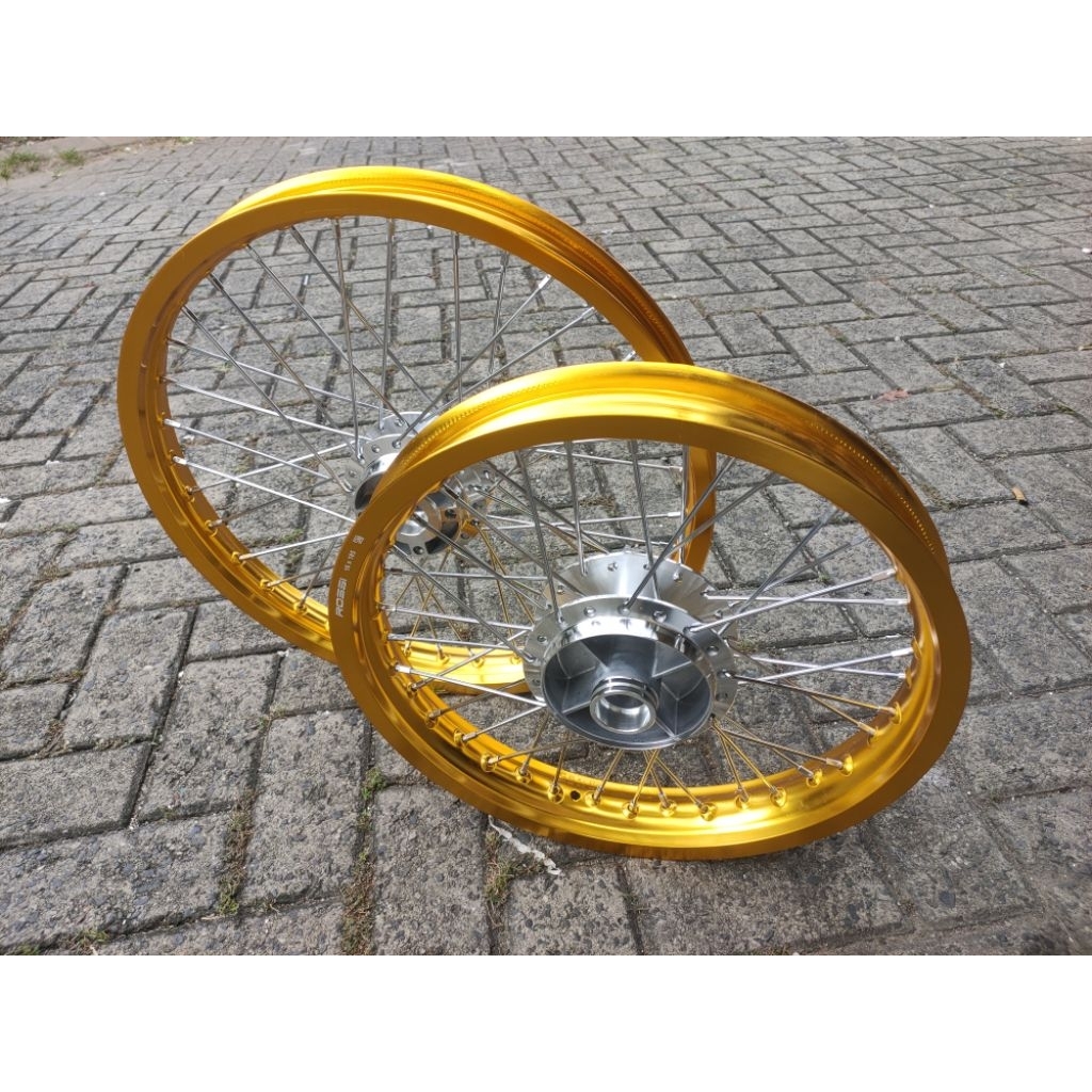 velg costum ring19 dan 17 motor KRISMA REVO BLADE Supra untuk trabas