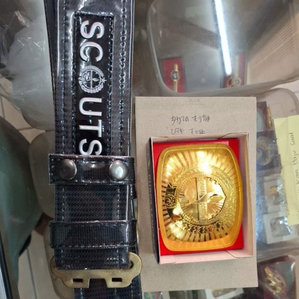 sabuk Pramuka pembina pdl kopel