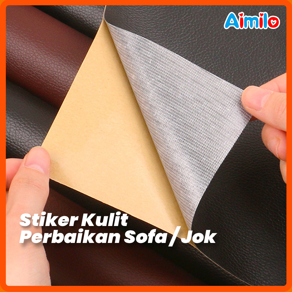 Perbaikan kulit rusak Murah / kulit sofa yang terbuat dari kulit / kursi tas yang berlubang / Ransel