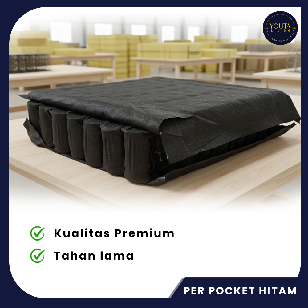 PER POCKET SOFA WARNA HITAM/ PER SOFA / PEGAS SOFA