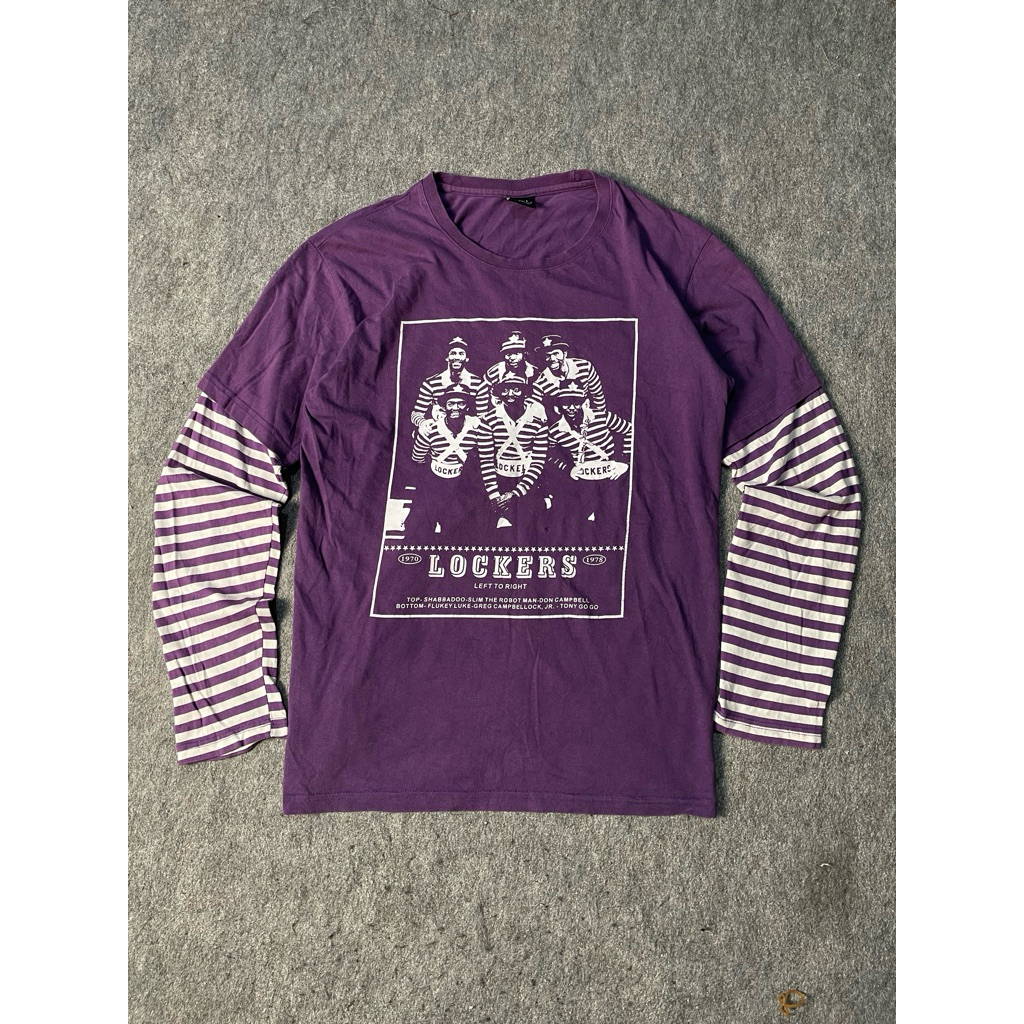 Longslevee Stussy vtg photo tee lokers