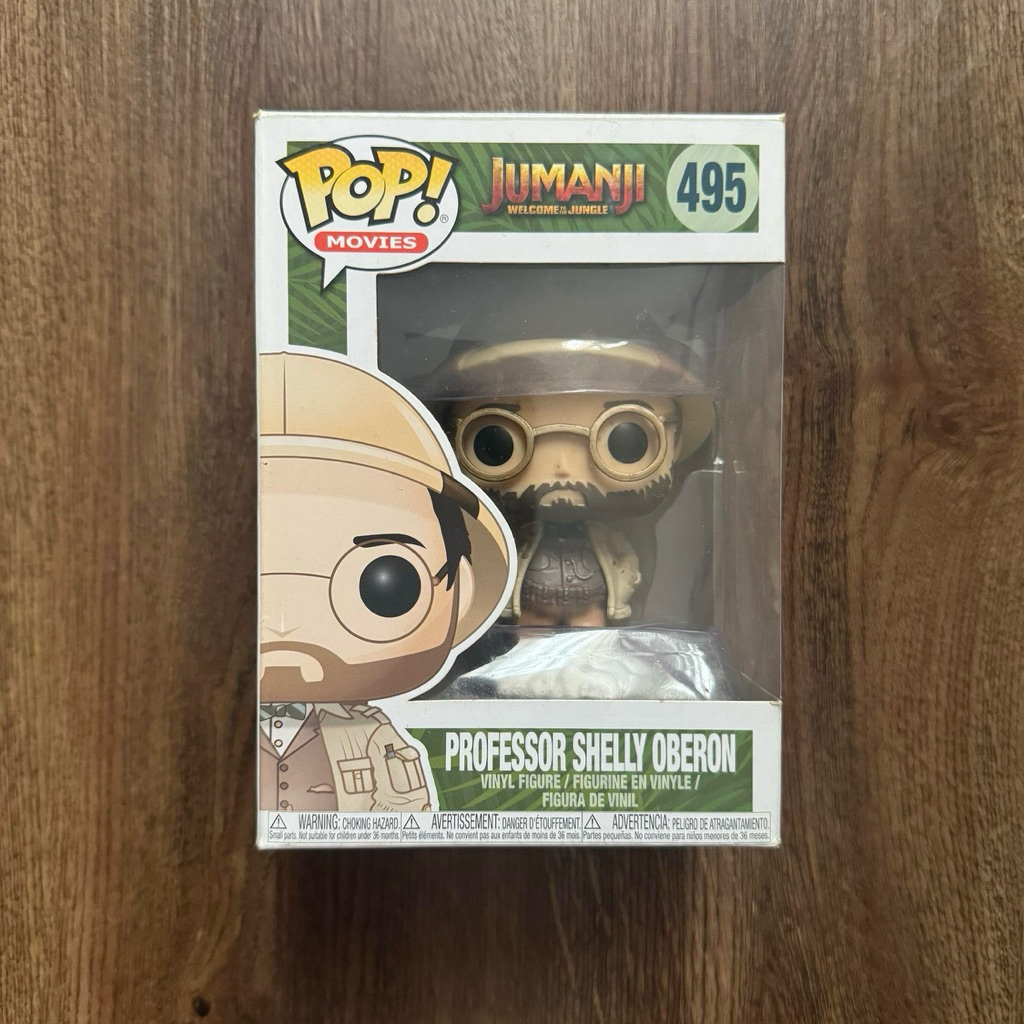 Rare Funko Jumanji Welcome To Jungle - Professor of Shelly Oberon #495