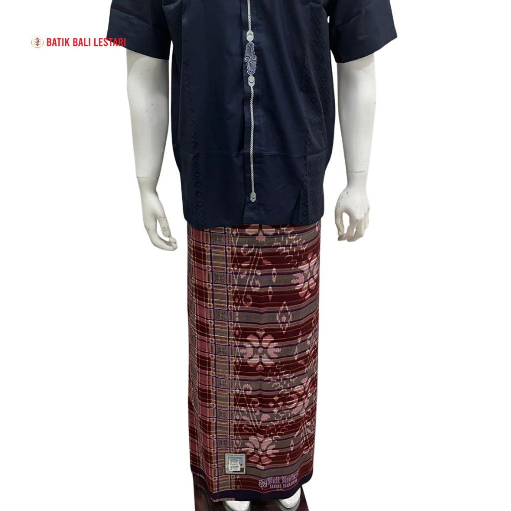 Batik Bali Lestari Sarung Samarinda Harum Cendana Merah (SR0302)