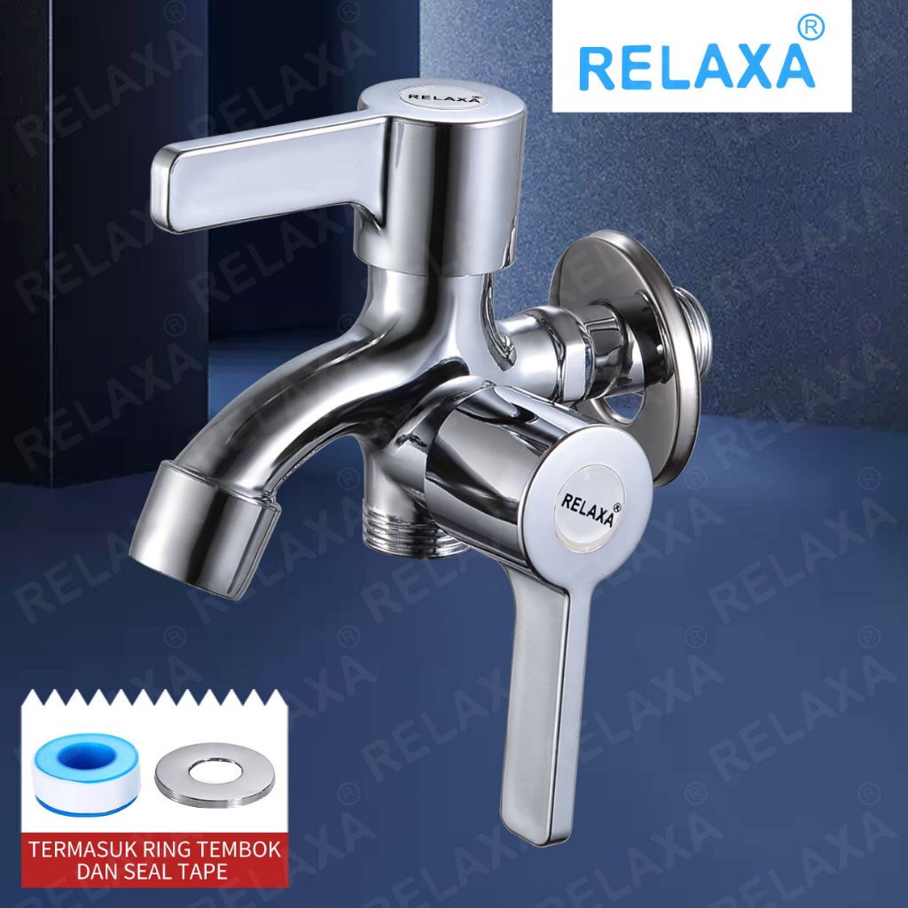 Terlarisss KRAN CABANG Keran Air Shower Kamar Mandi Cocok Untuk Kamar Mandi dan Mesin Cuci Keran