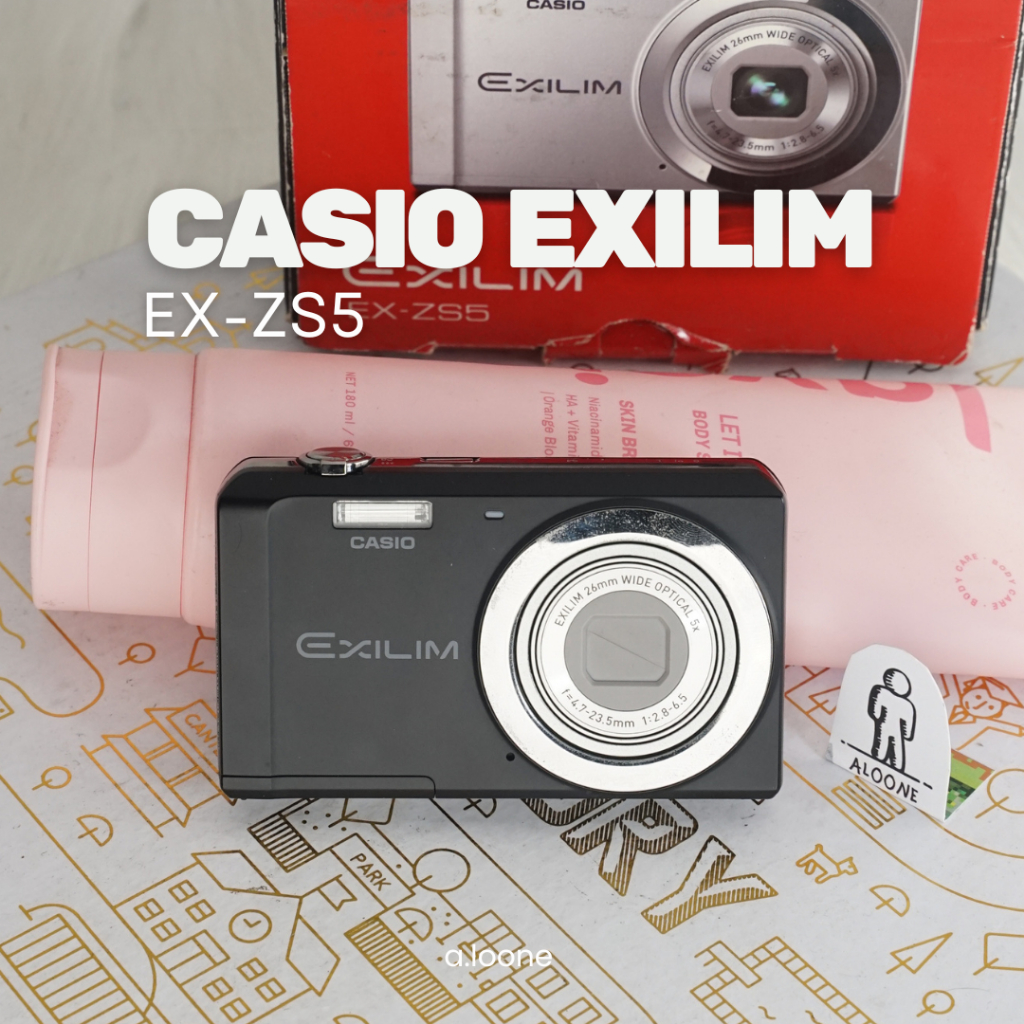 CASIO EXILIM EX-ZS5 — KAMERA SIMPLE & RINGAN