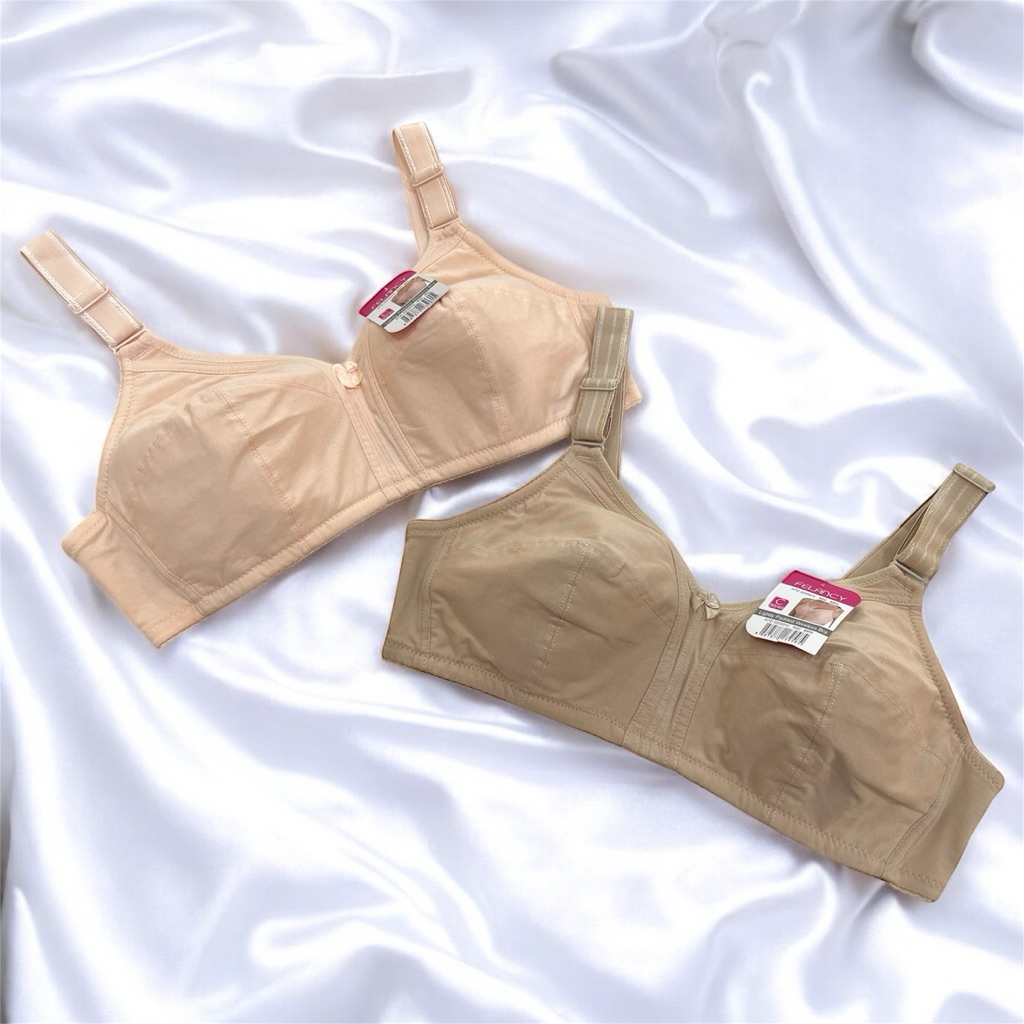 Bra Felancy Tanpa Kawat 02001 - Tanpa Busa - Size 38C 40C