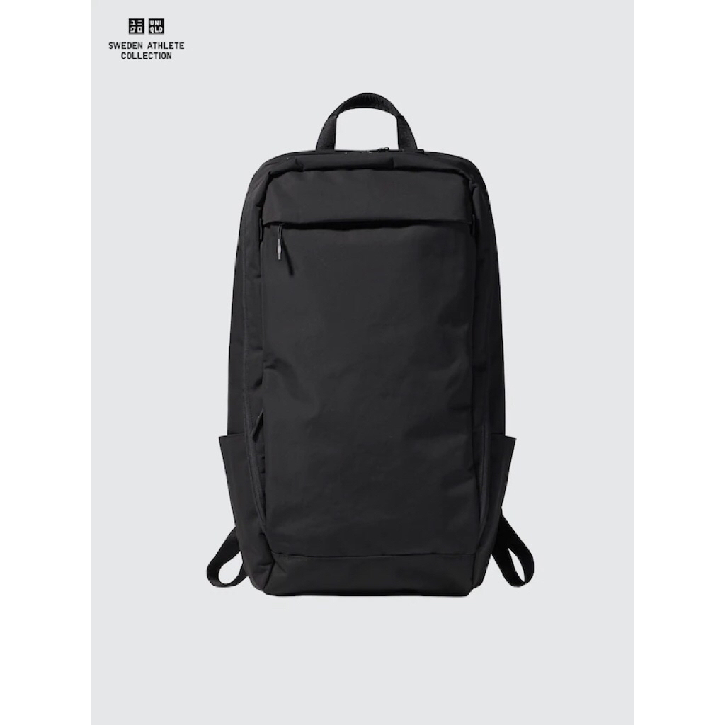 UNIQLO Functional Backpack Sweden Athlete Tas Ransel Pria Wanita Black