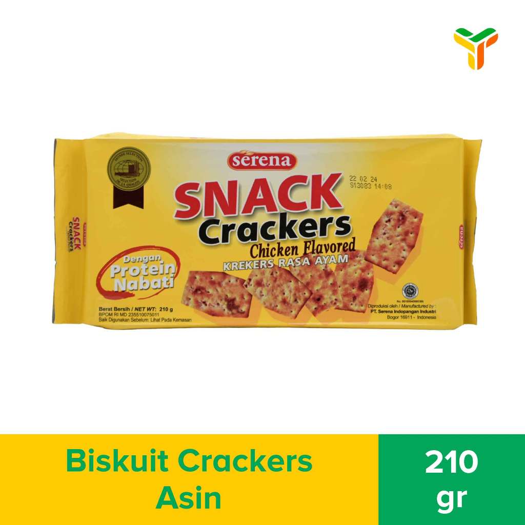 Serena Snack Crackers 210 Gram