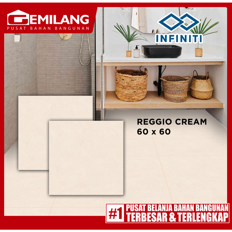 INFINITY GRANIT REGGIO CREAM 60 x 60