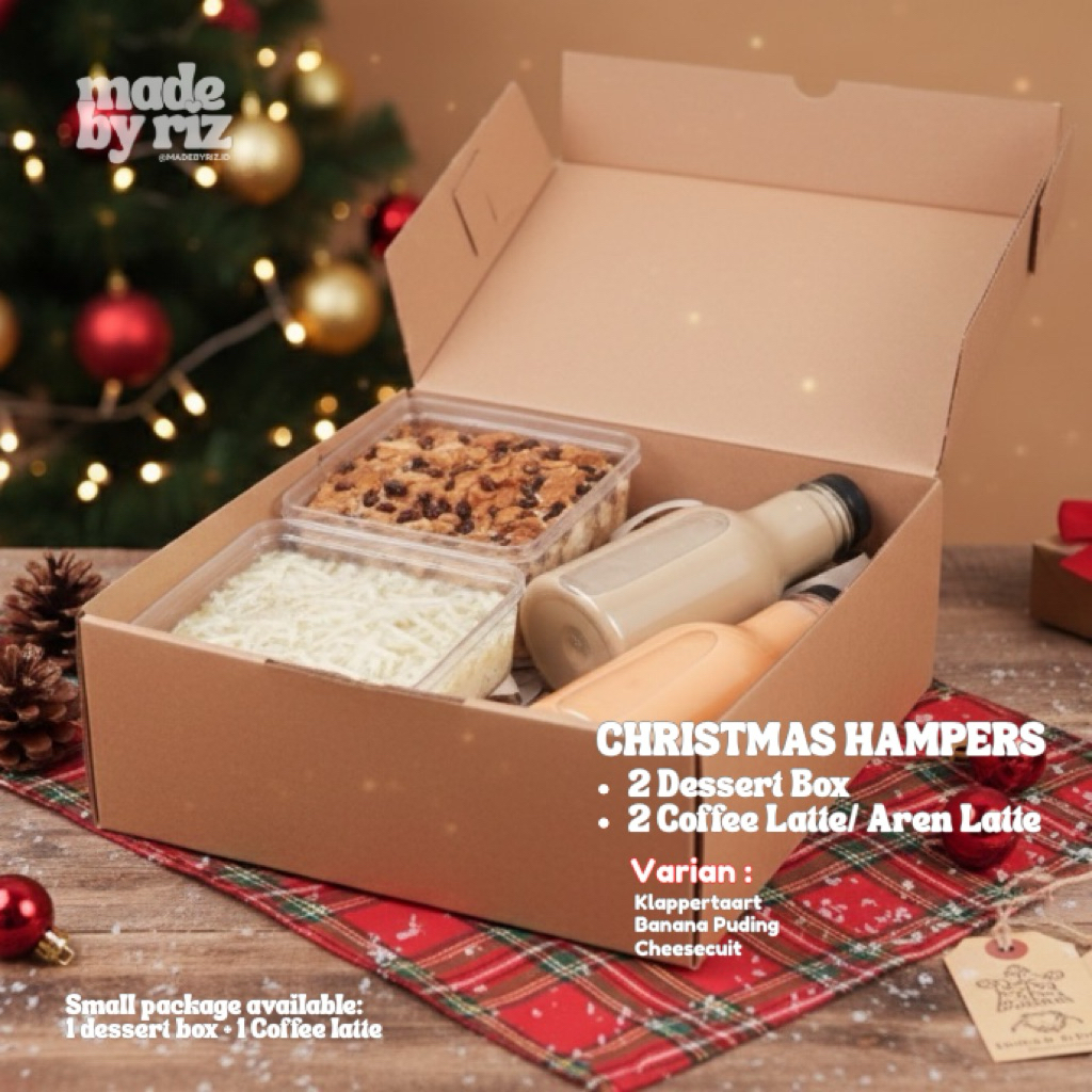 Hampers Dessert Box dan Ice Coffee
