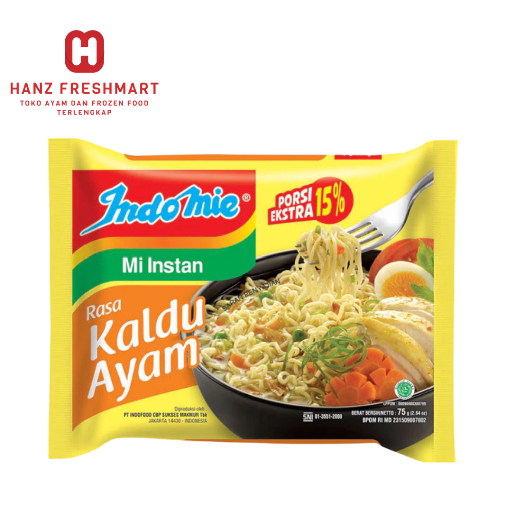 Indomie Kaldu Ayam 75gr - Hanz Freshmart