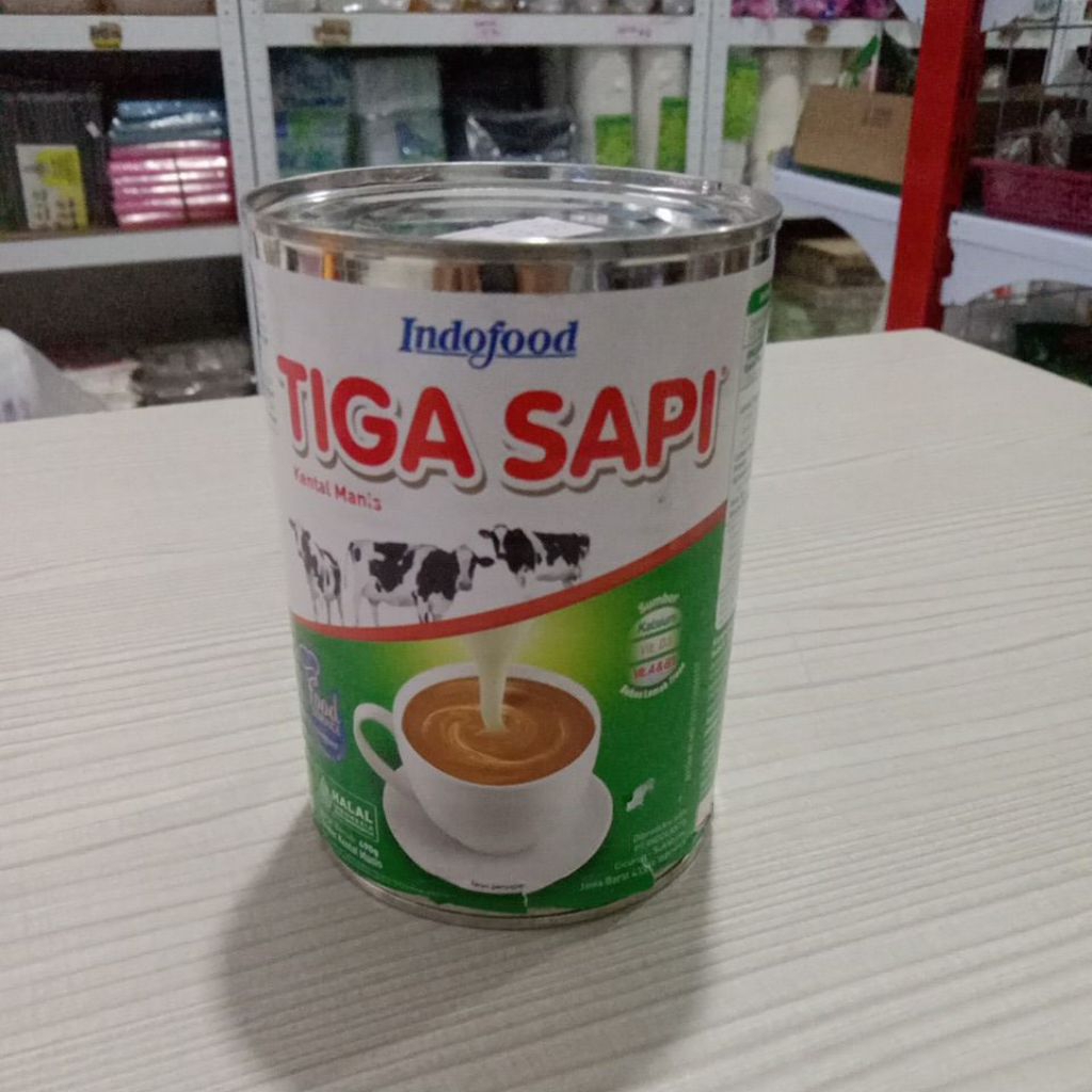 INDOFOOD TIGA SAPI SKM 490gr/ TIGA SAPI KENTAL MANIS