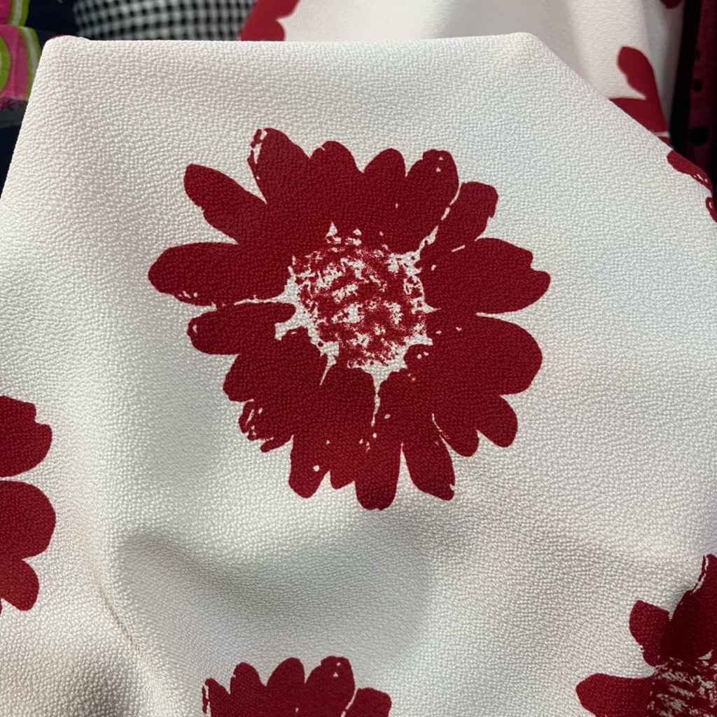 kain buble crepe motif bunga premium - kain zara crepe - kain nasiji crepe - kain crepe crinkle sb