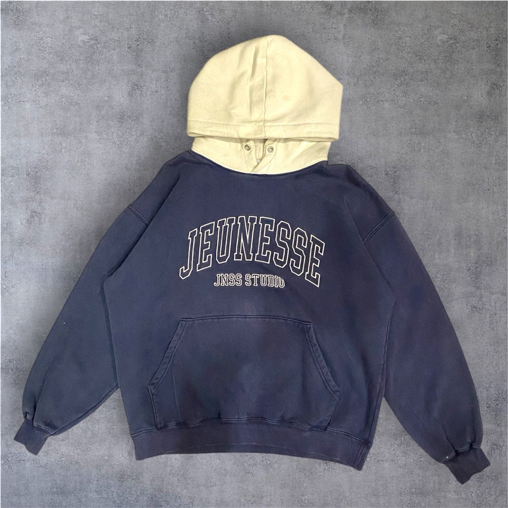 Hoodie oversize boxy Jeunesse sweeter hoodie fashion korea