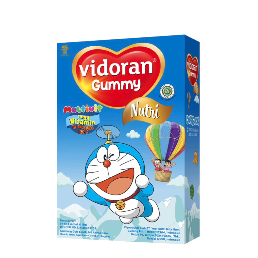 Vidoran gummy Nutri Multivitamin Anak 54 g