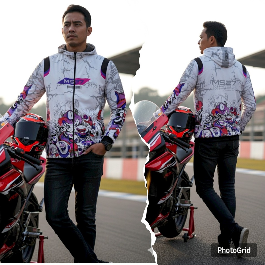 JAKET RACING TERBARU GRATIS STIKER