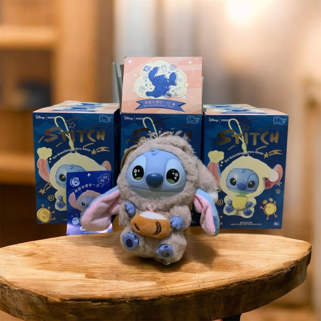 Stitch boneka x miniso