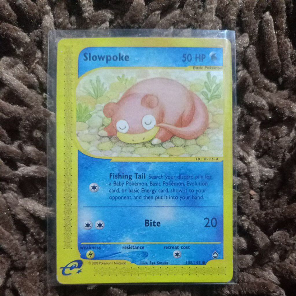 Kartu Pokemon Slowpoke