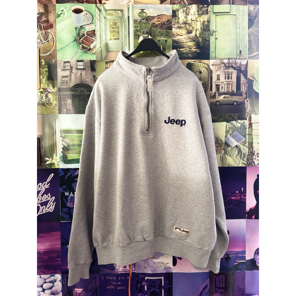 Jeep Half Zipper Preloved