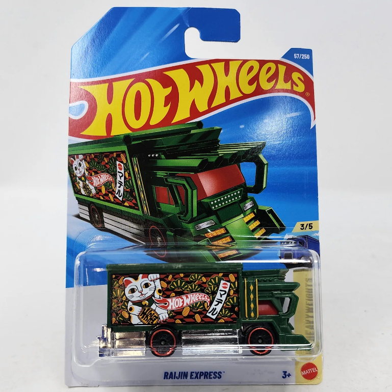 Hot Wheels Raijin Express 2026 Green