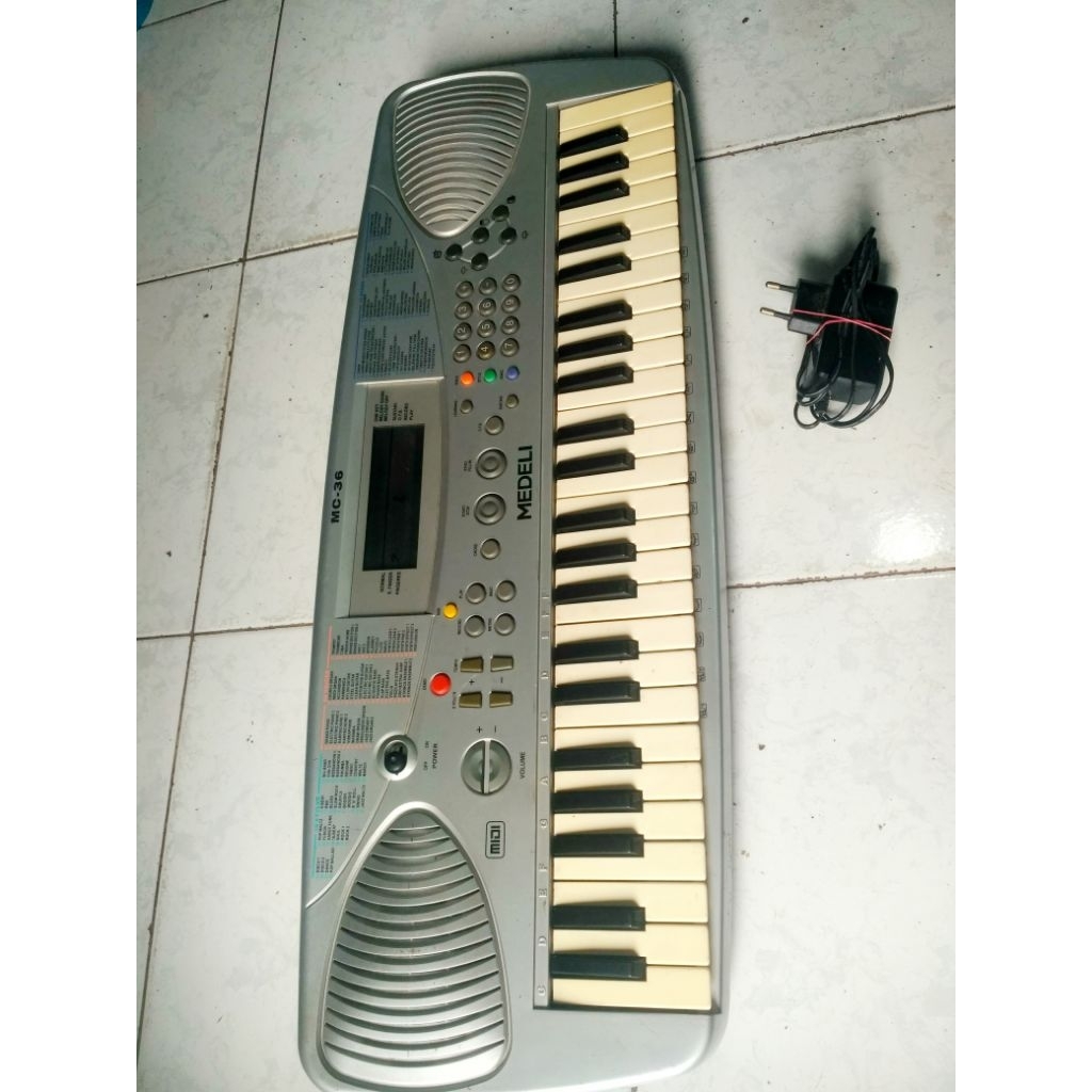 keyboard piano medeli mc36,normal second