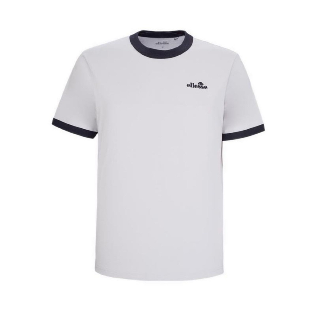 Ellesse Ringer Tee Shirt Grey