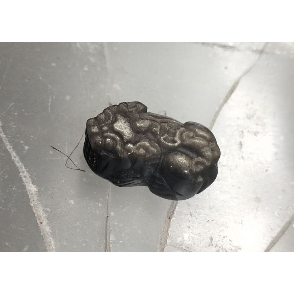 Spacer Pixiu Golden Obsidian