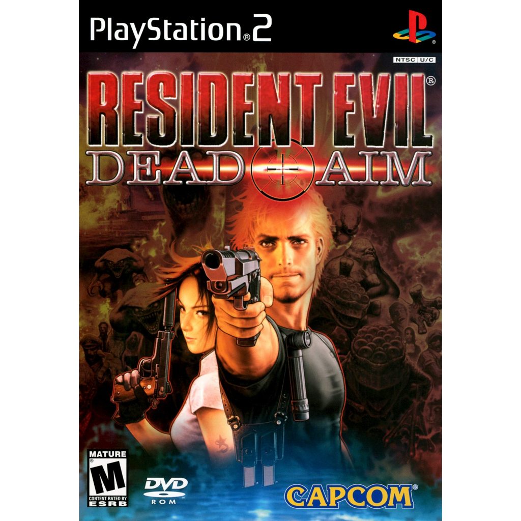 KASET DVD GAME PS2: RESIDENT EVIL DEAD AIM
