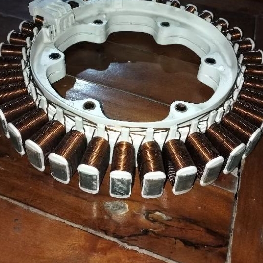 stator dinamo/spul dinamo mesin cuci LG (6kg-10kg sensor) copotan ori