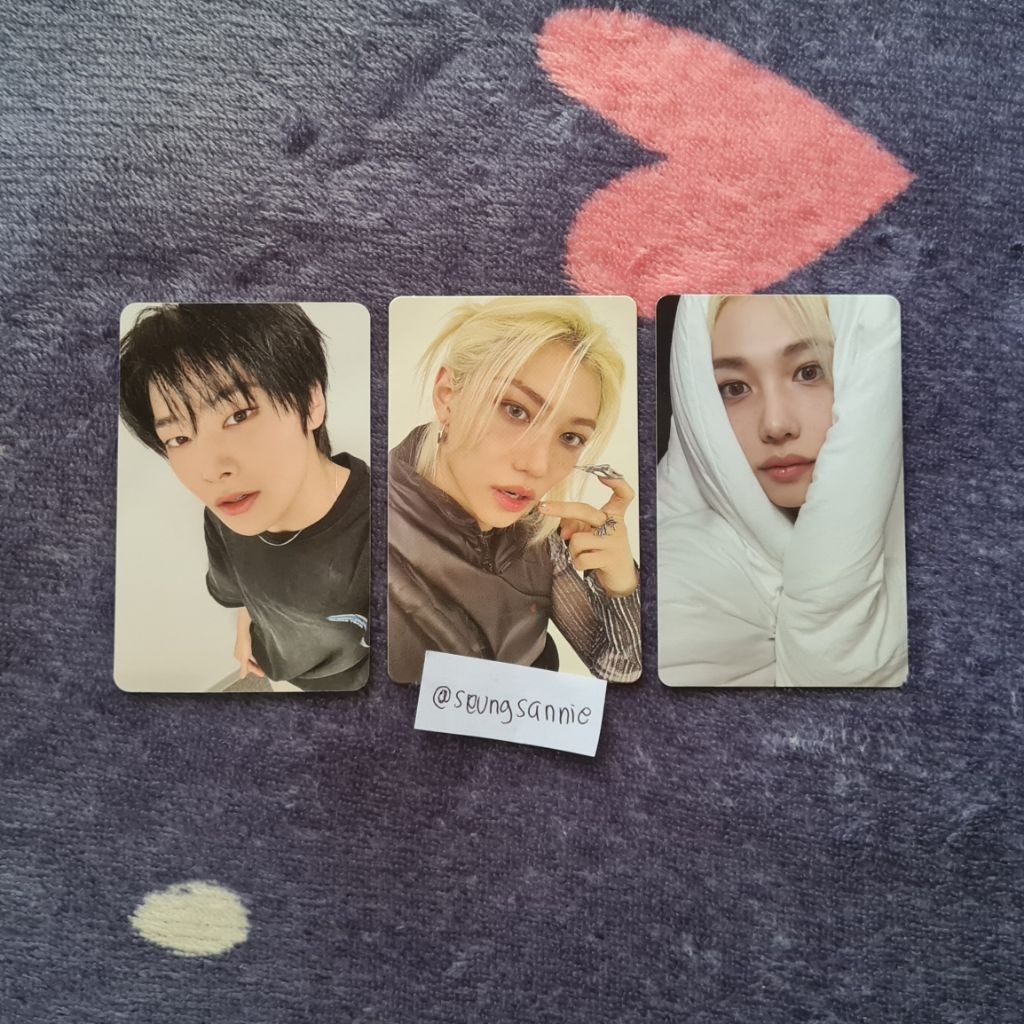 Felix I.N Jeongin (SKZHOP Hop Hiptape, Ate) Appmus Apple Music Jypshop POB PC Photocard Benefit