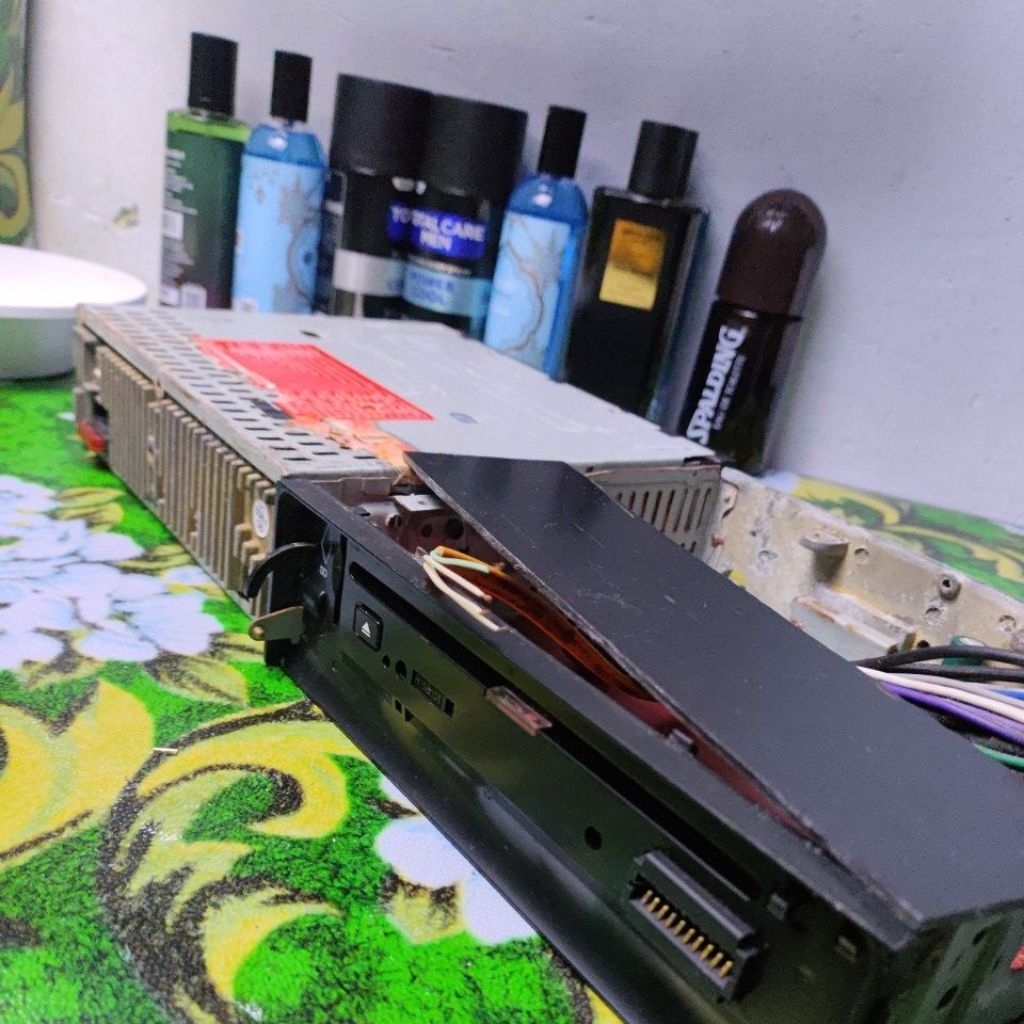 kit Amplifier 12v 4 canel +box 160 waat,40waat×4canel