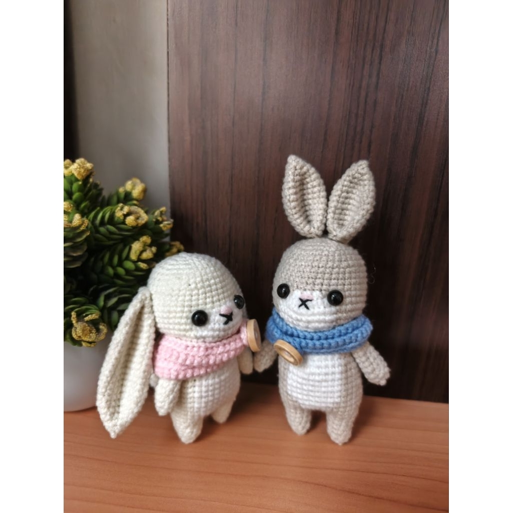 boneka rajut BUNNY (po 30 hari)