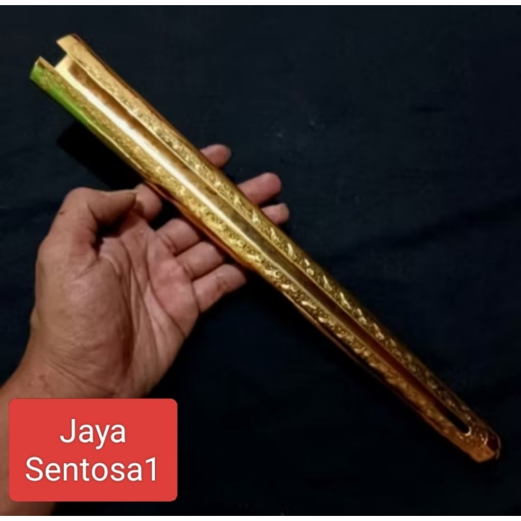 Pendok Blewah Solo Kuningan ukir cungkit