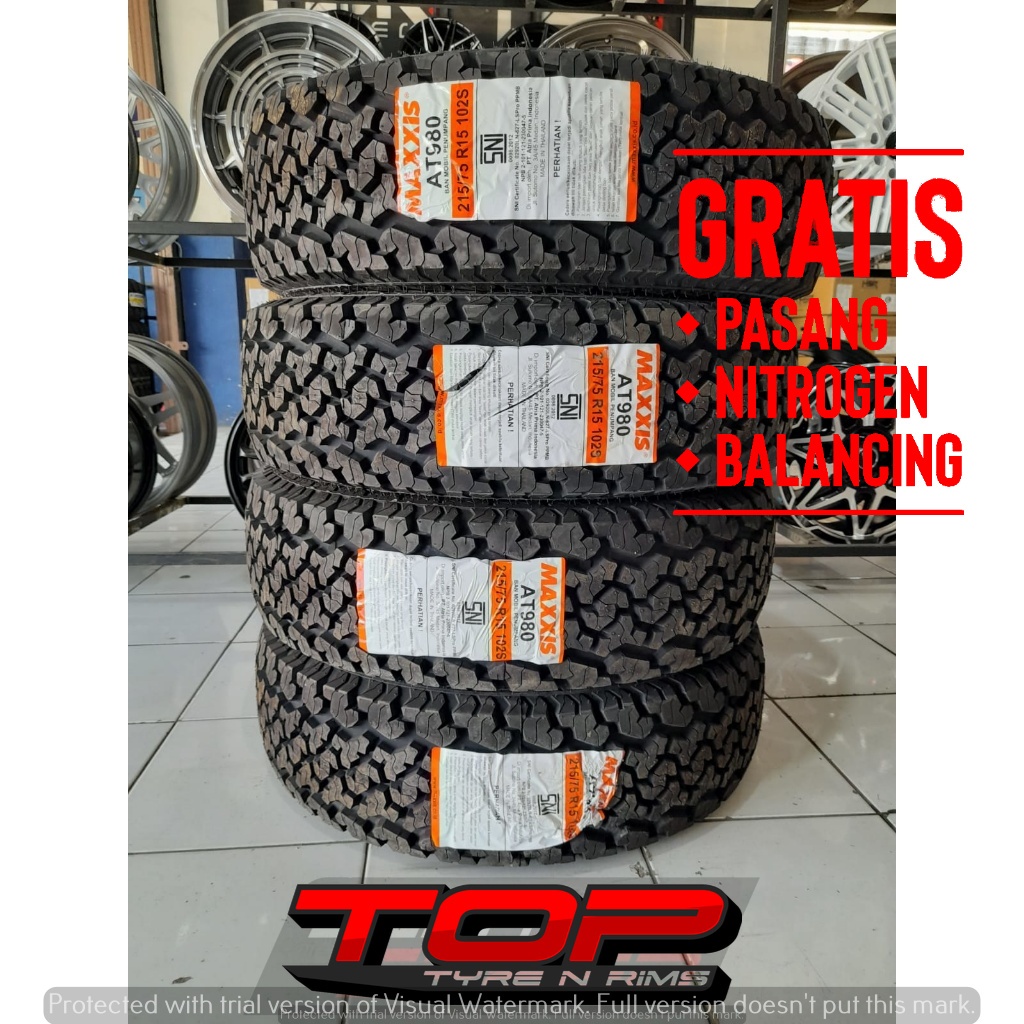 Ban Mobil Katana Jeef Vitara Escudo Ban MAxxis AT 215 75 R15