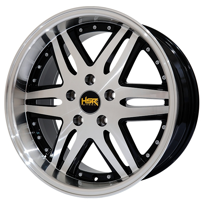 VELG HSR OKAYAMA RING 17 MODEL CELONG LUBANG 5X114.7  VELG MOBIL INNOVA BIANTE RUSH DLL