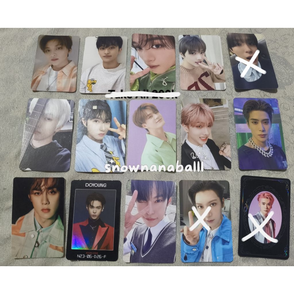 Take all murah photocard official NCT