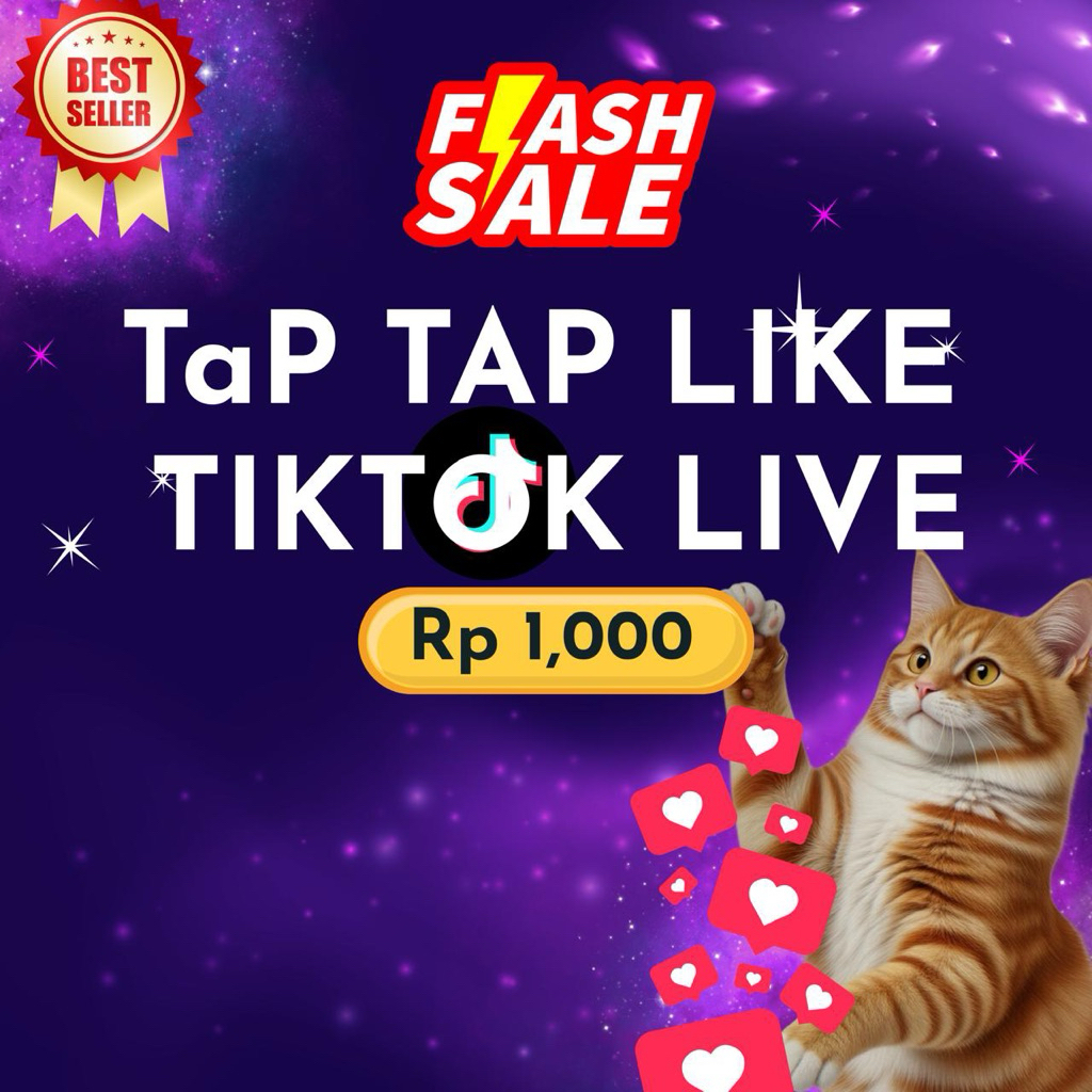 Tap tap Live stream TIKTOK HIGH QUALITY