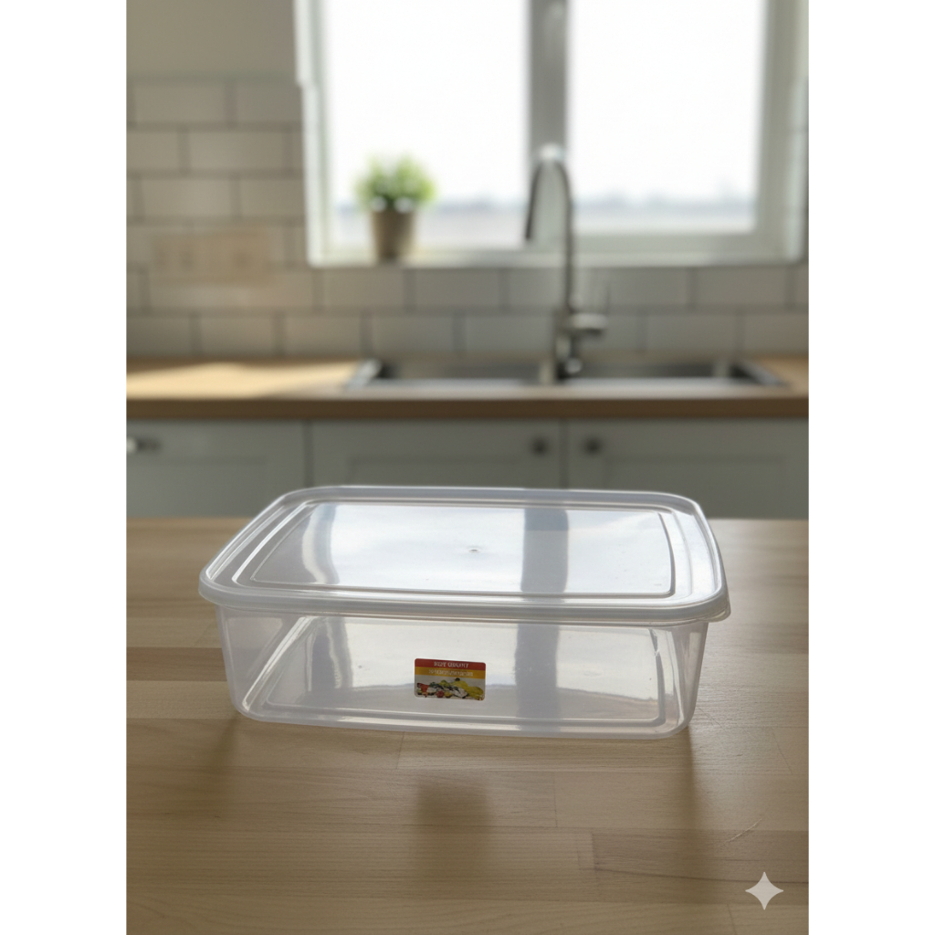 SEALPACK / KOTAK MAKANAN PLASTIK 1800ML 3500ML TRISULA