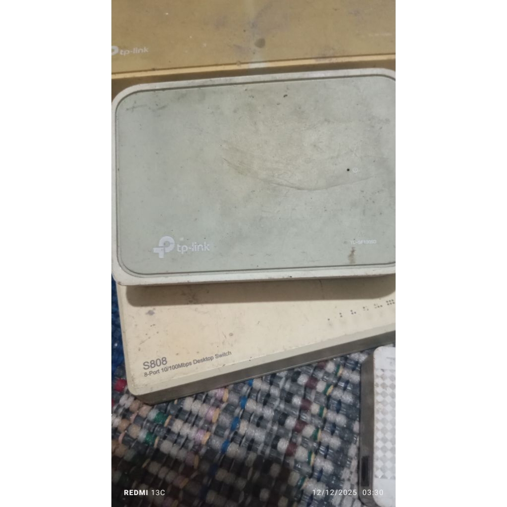 Switch hub bekas Tp link,totolink,tenda