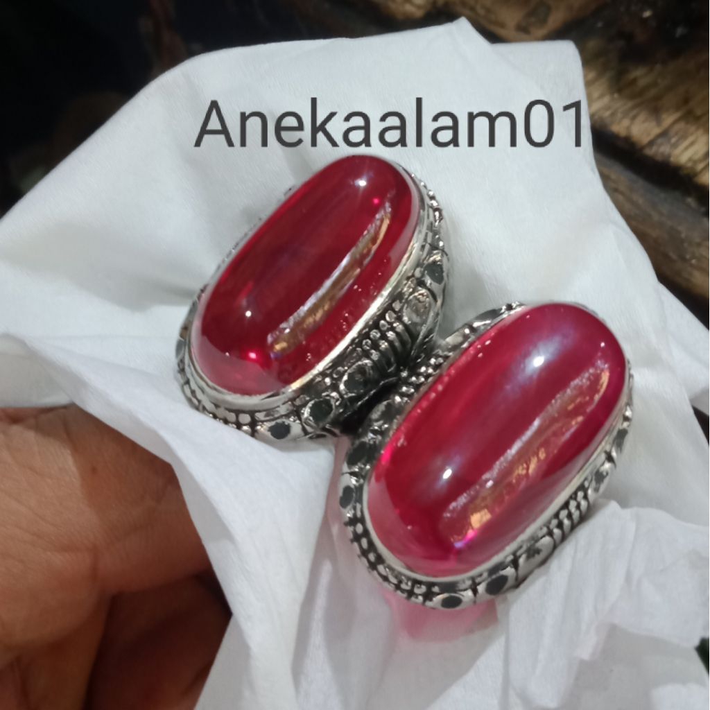 Batu Merah Siam Bangkok natural Top Real Quality