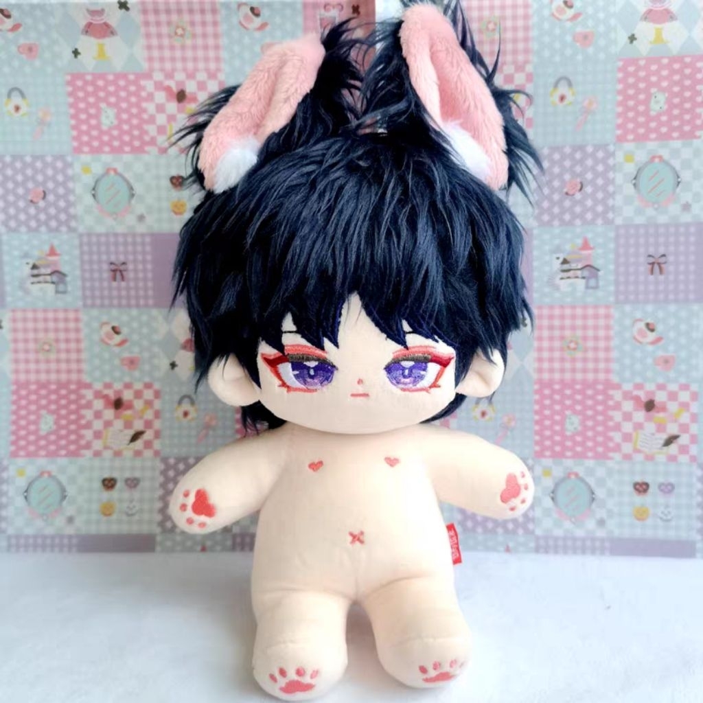 [PRE-ORDER]20CM Scaramouche Genshin Impact Game Import Cute Boneka Anime Plushie Lucu Imut Skeleton 