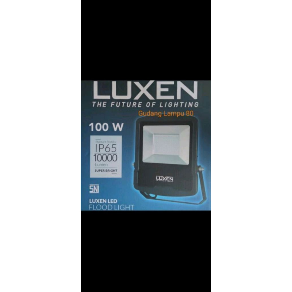 Lampu Sorot LUXEN LED Flood Light IP65 100 Watt 10000 Lumen