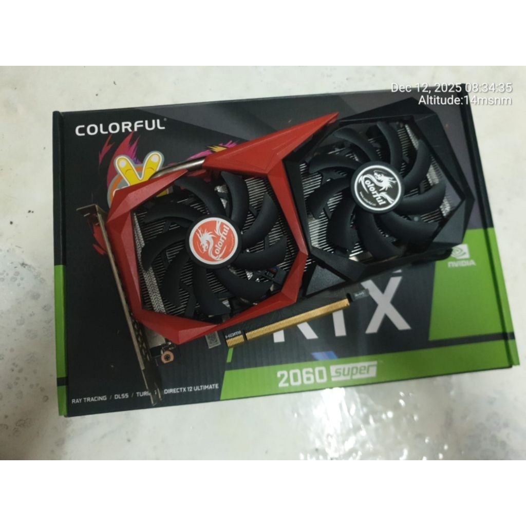 Jual Cepat RTX2060 Super Colorful 8GB DDR6