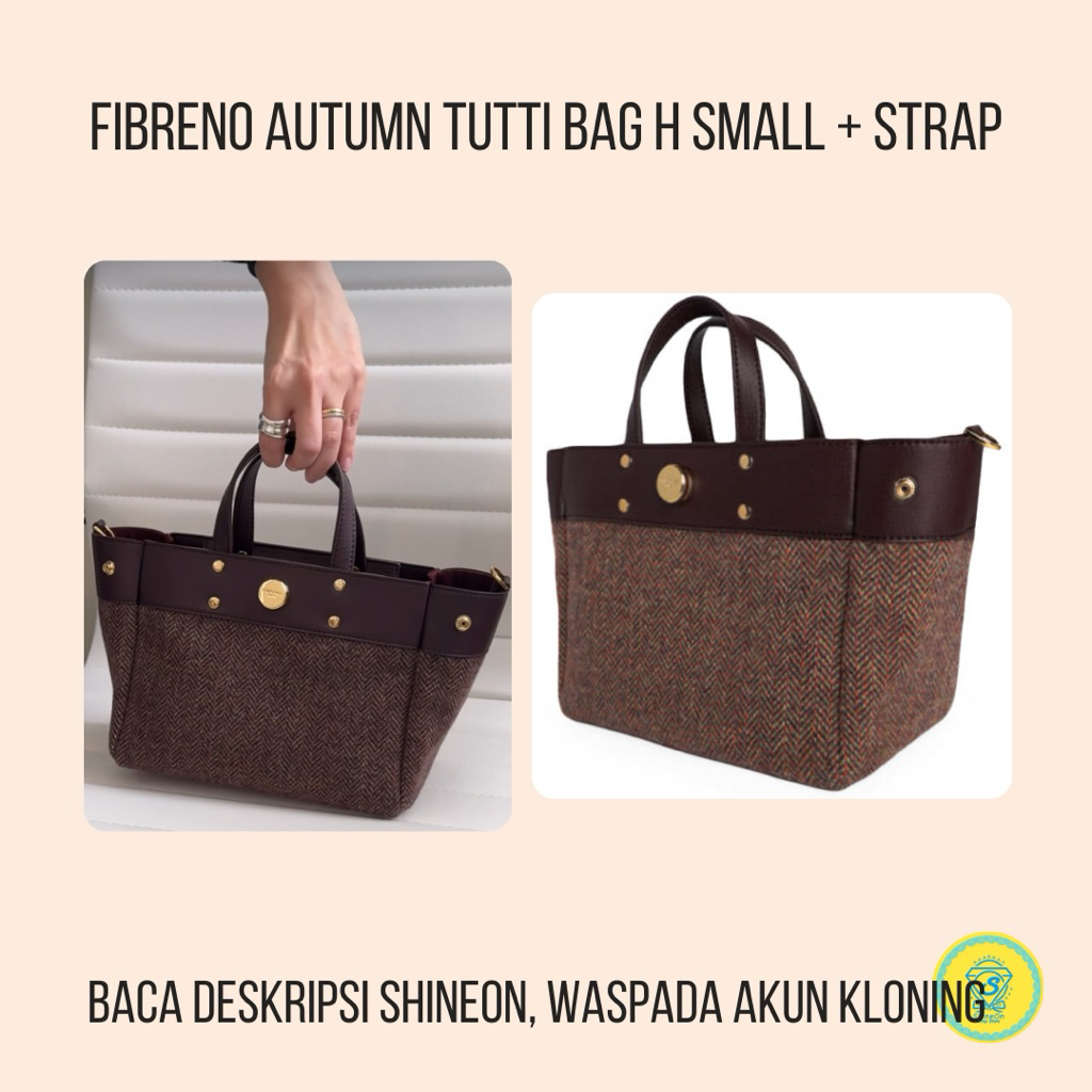 FIBRENO Autumn Tutti H Small Bag + Strap ORIGINAL